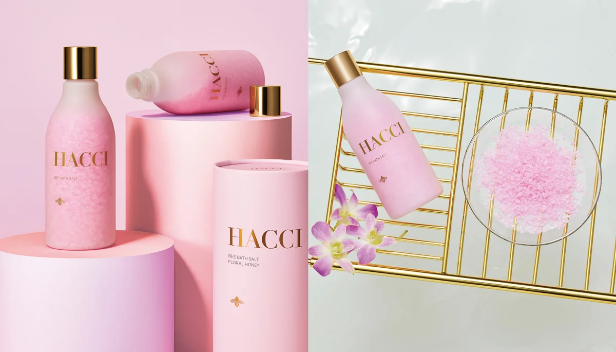 HACCI BEE バスソルト 全4種 各¥4,400〈2025年12月1日発売〉