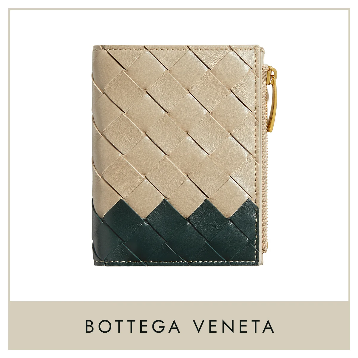 ボッテガ・ヴェネタの財布「イントレチャート スモール 二つ折りウォレット」