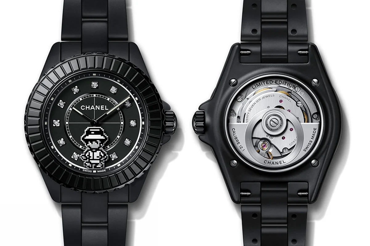 「J12 COCO GAME」〈高耐性マットブラック セラミック、SS、ダイヤモンド、ケース径38mm、自動巻き〉¥2,167,000 ※数量限定