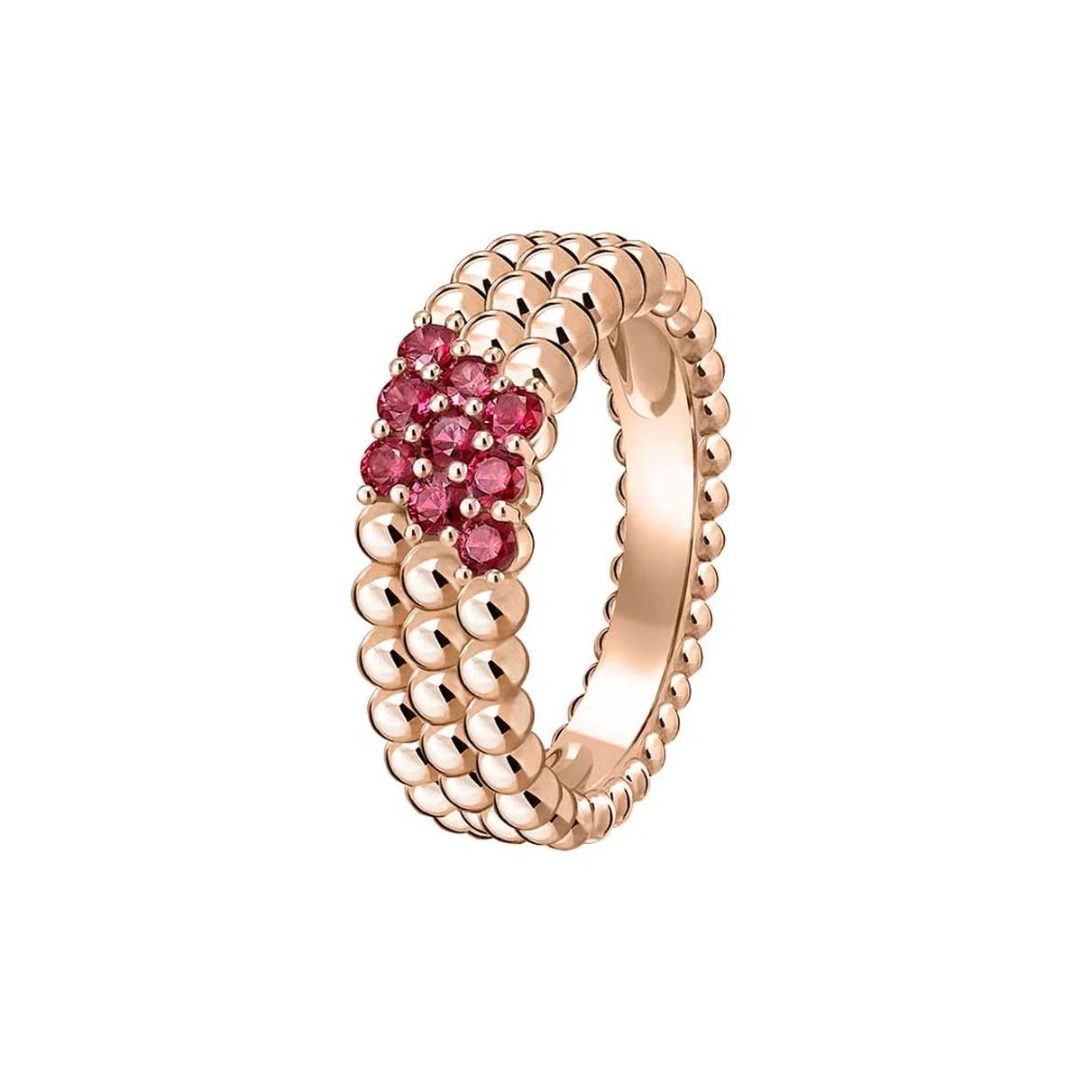 「ペルレ」リング〈RG、ルビー〉¥1,491,600