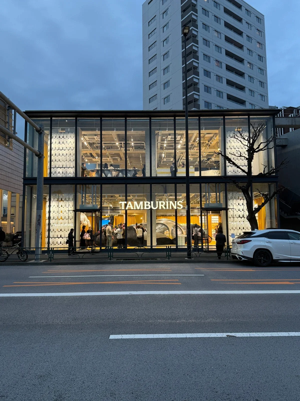 タンバリンズの代官山の新店舗