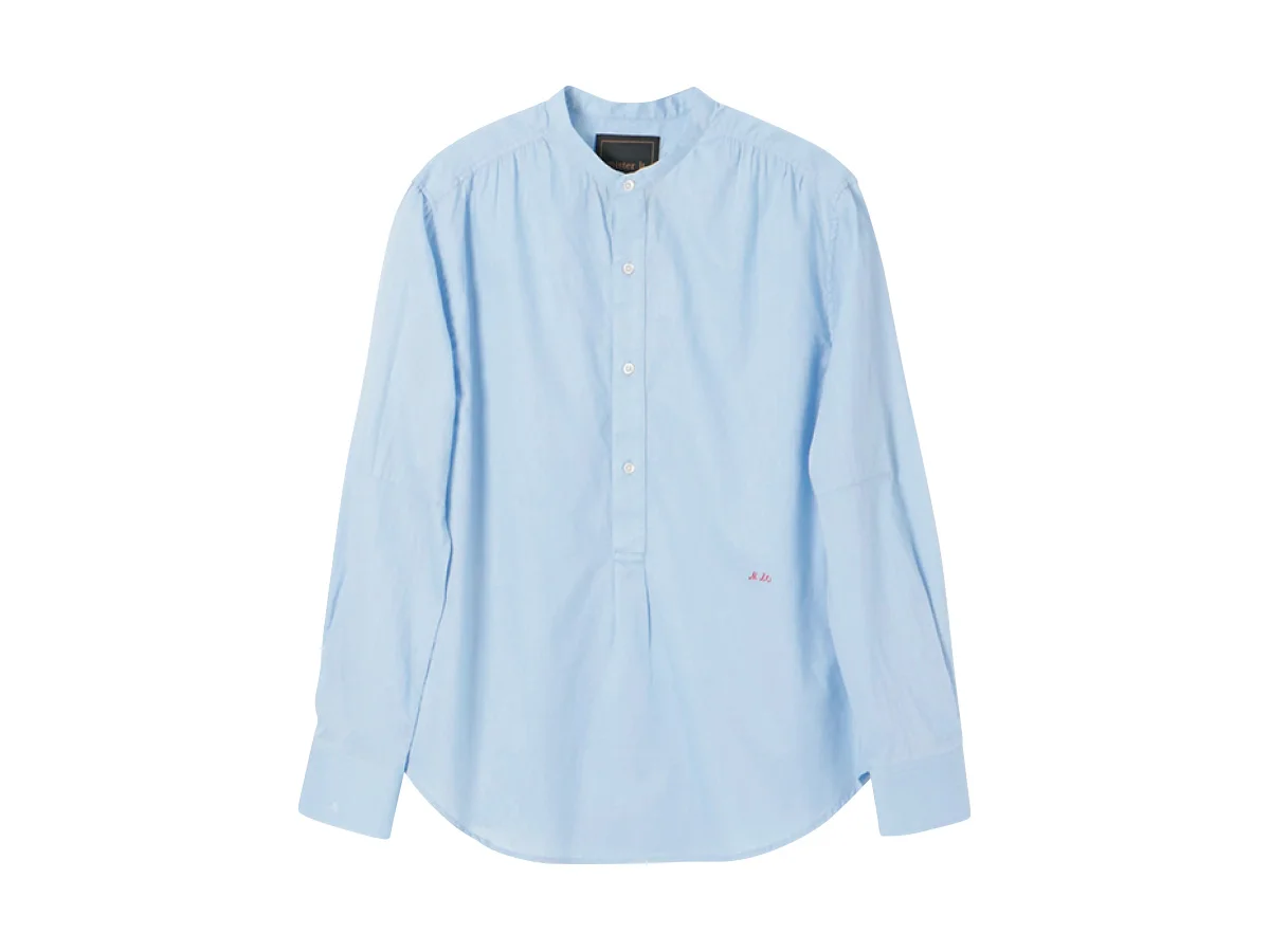 mister it.(ミスターイット)のブルーシャツ