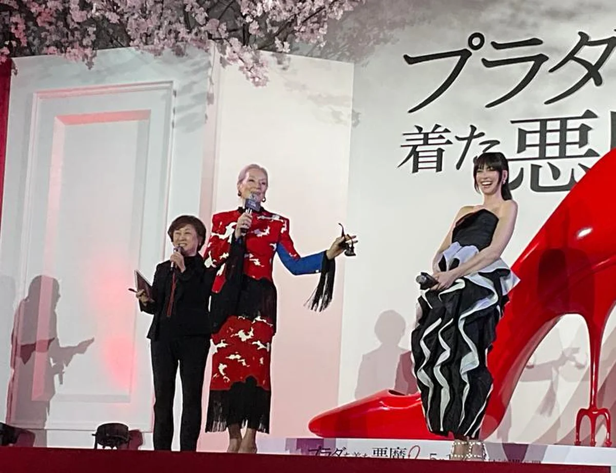 メリル・ストリープとアン・ハサウェイの『プラダを着た悪魔2』来日イベント