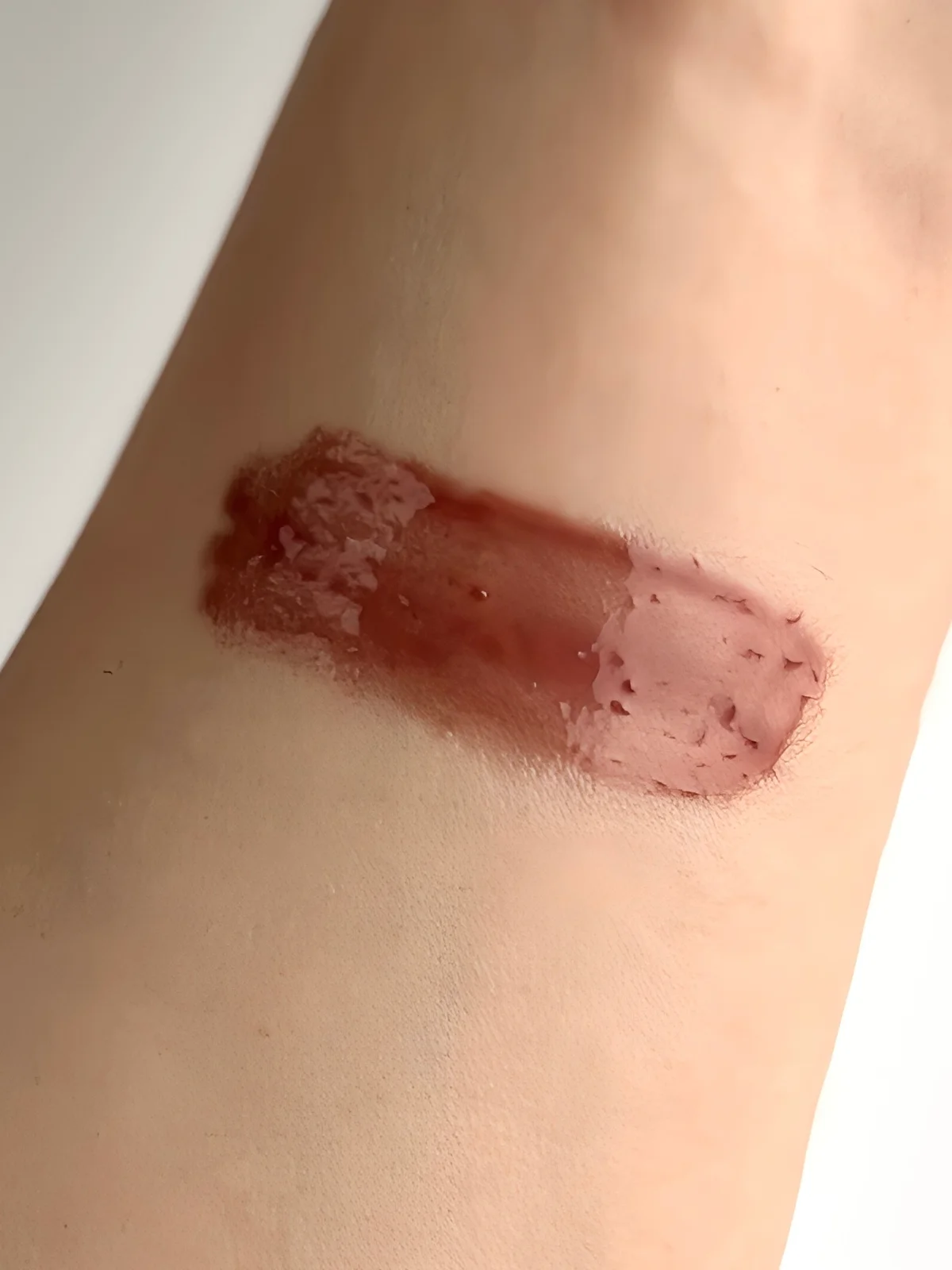 ラネージュ グレイズ ティントリップセラム チョコレートフロスティングのスウォッチ