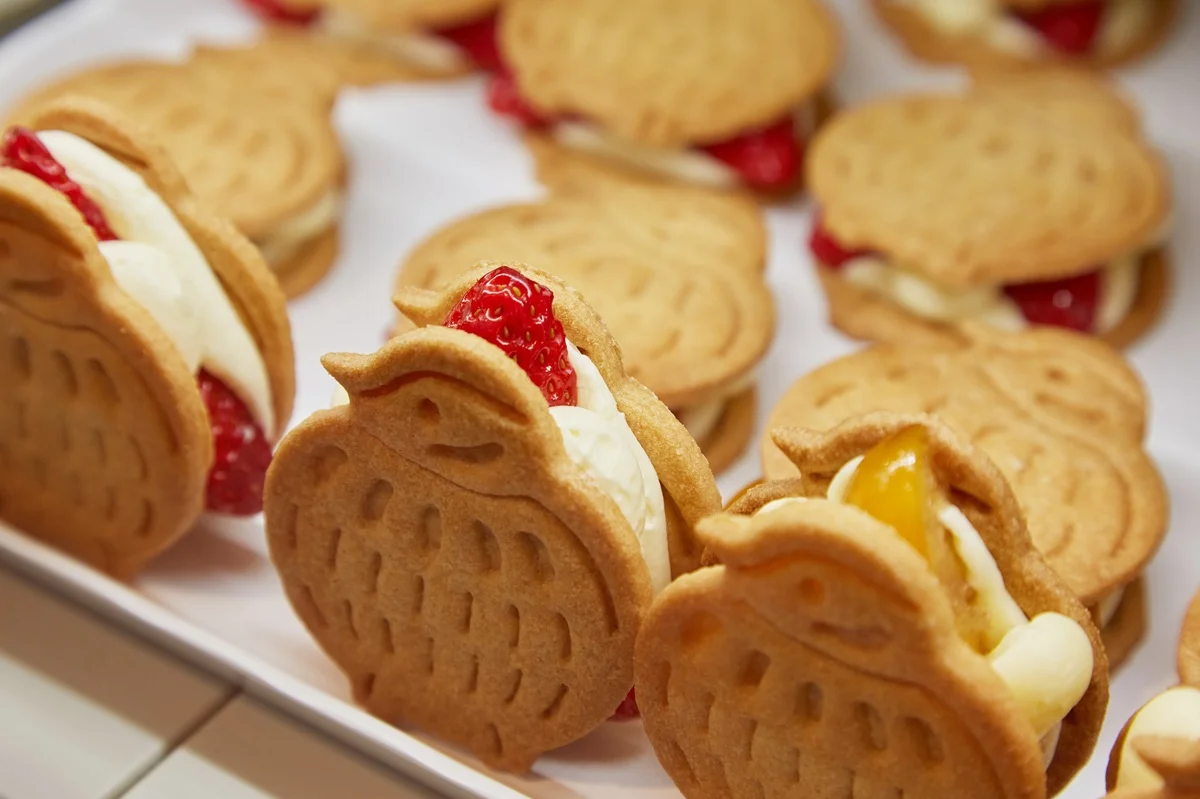 冬限定の「完熟いちごのフレッシュバターサンド」(テイクアウト¥420)も