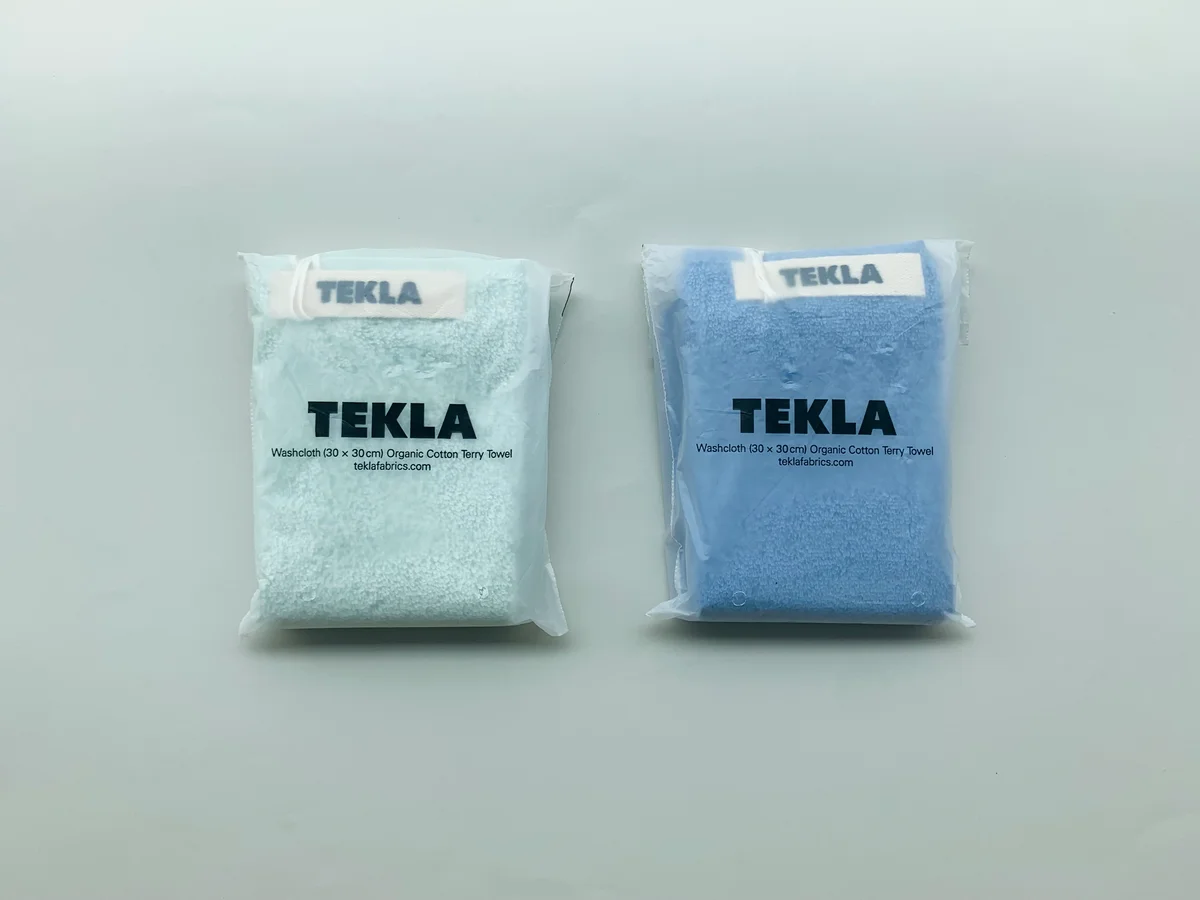 TEKLAのハンドタオル、パッケージ画像