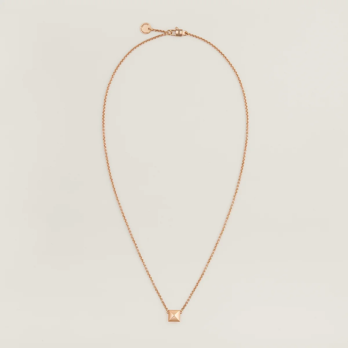 ペンダント 《エルメス・クルー・ドゥ・H》 PM 1チェーン PG　 エルメス（HERMÈS）