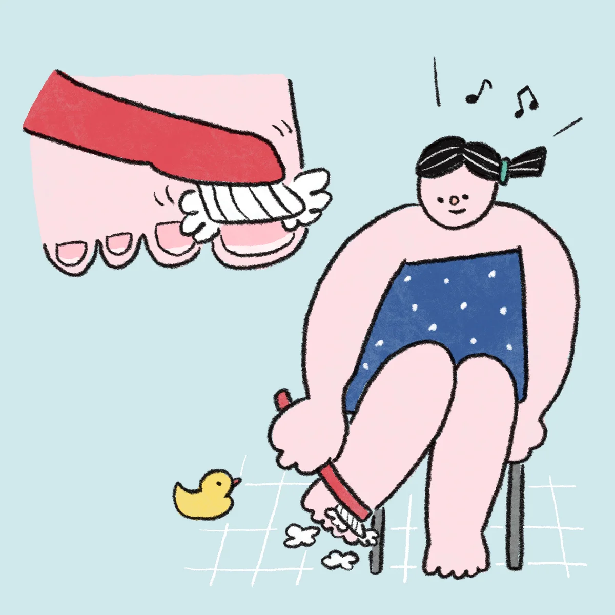 「これ、私の足のニオイ……?」今日からでの画像_4