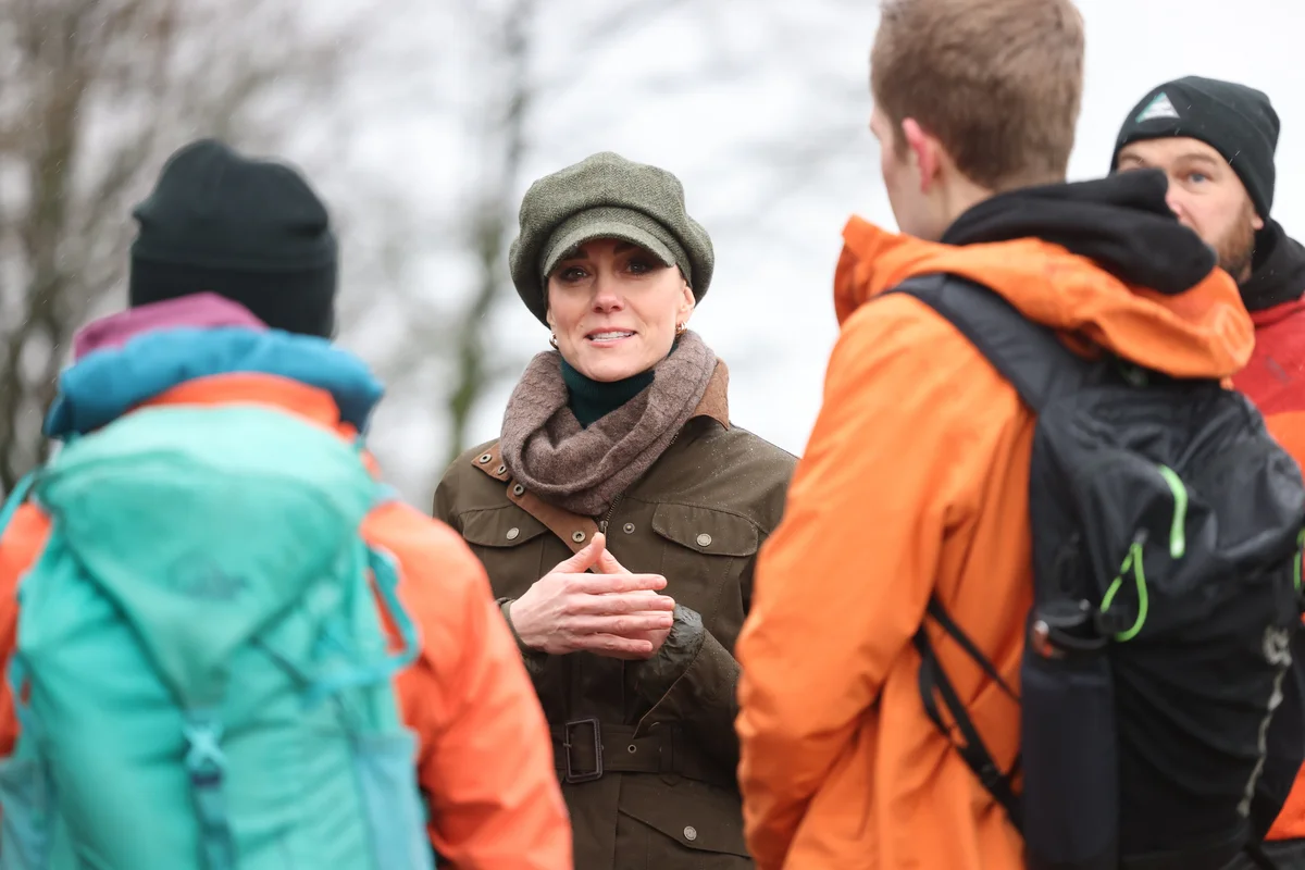 ウィーキングツアーに参加したキャサリン皇太子妃