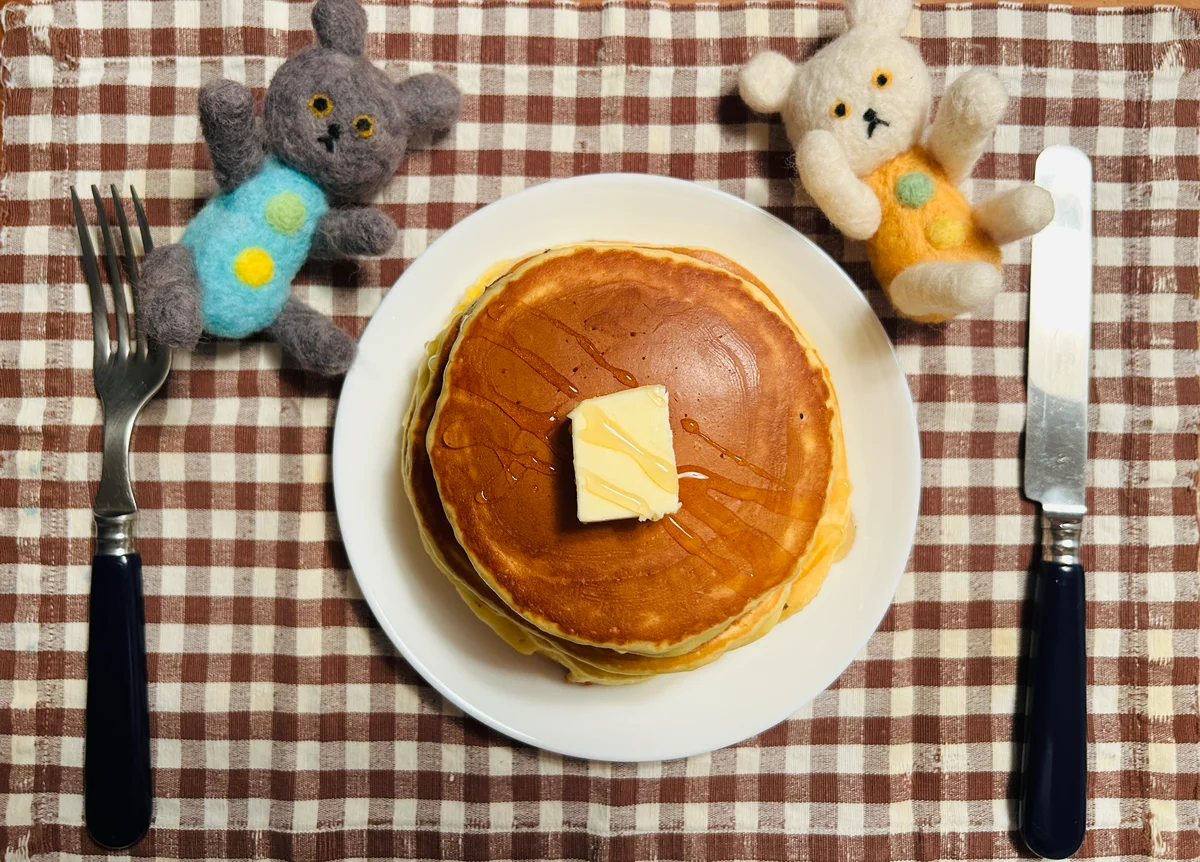 ホットケーキ完成図