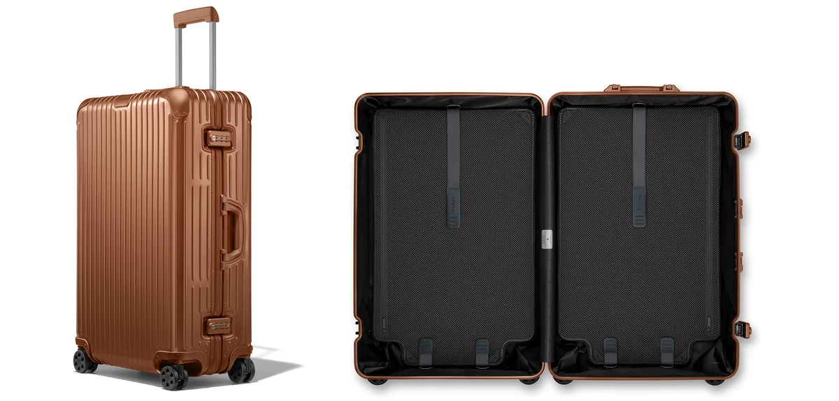 RIMOWA（リモワ）のスーツケース、限定カラーブロンズ オリジナル チェックインL