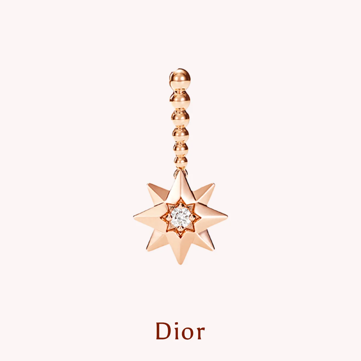 Dior ディオール　「エトワール デ ヴァン」シングルピアス