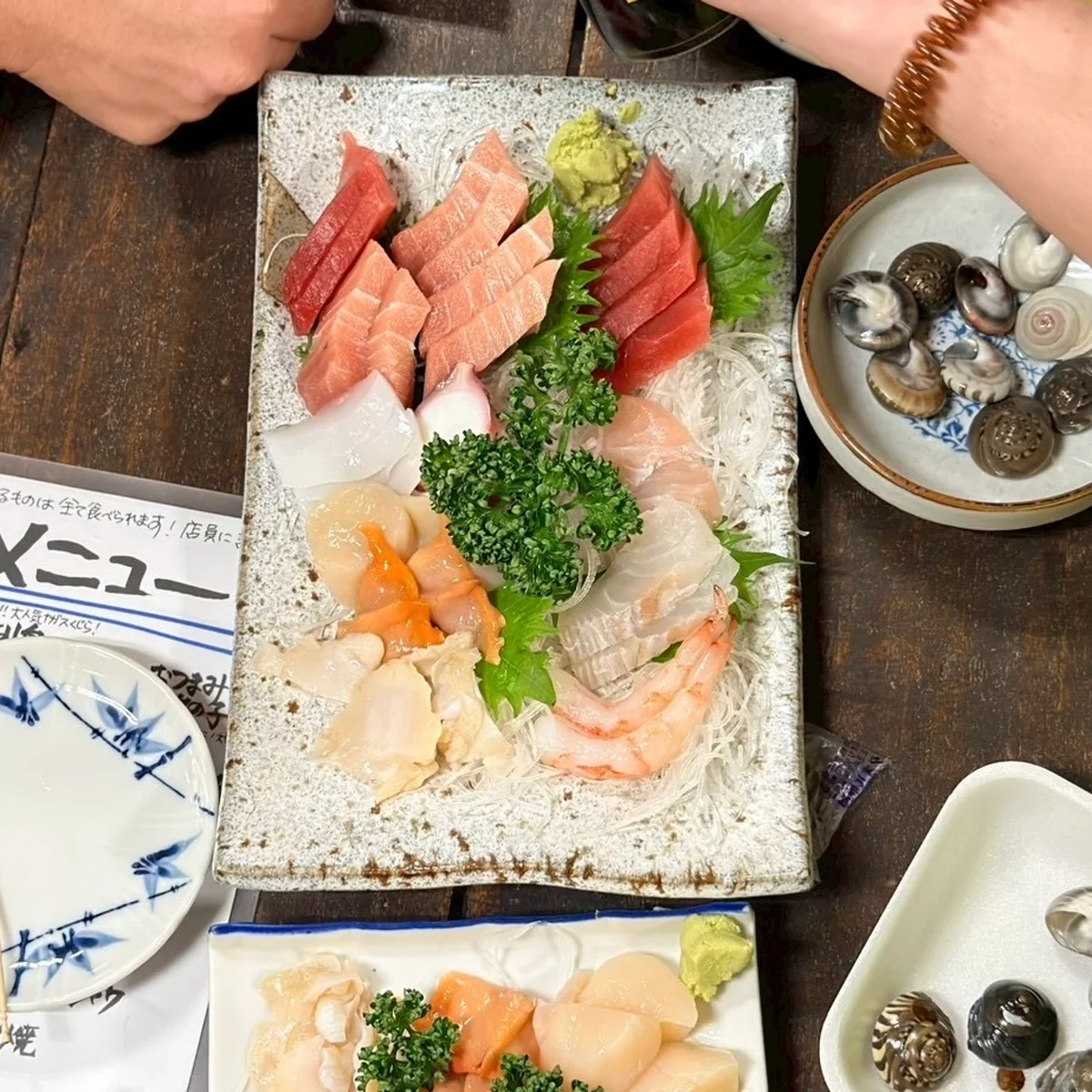 大石商店の刺身盛り合わせの画像