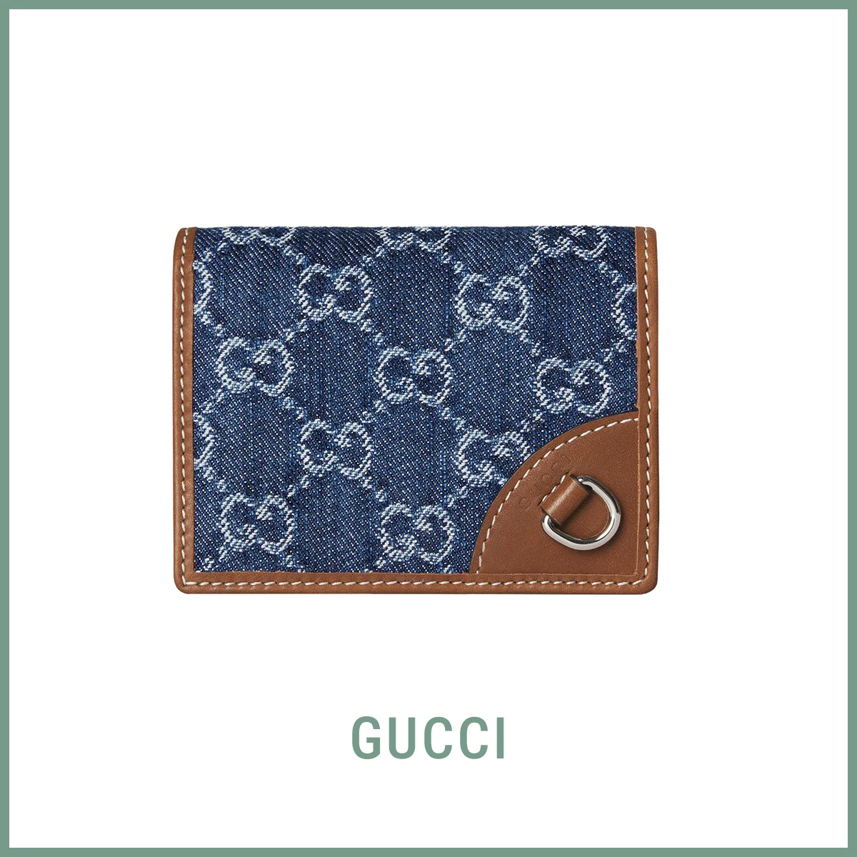 〔GGエンブレム〕ミニ ウォレット〈H8.5×W11×D3cm〉¥74,800／グッチ クライアントサービス（グッチ）　財布