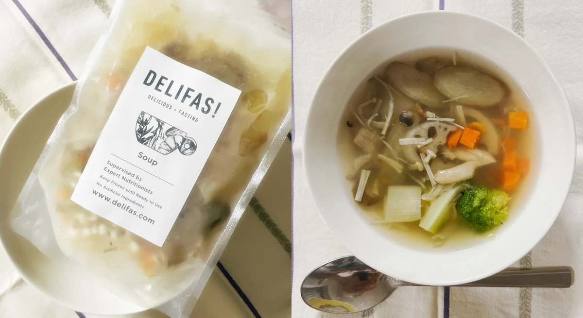 ファスティング 根菜とハトムギの生姜スープ
