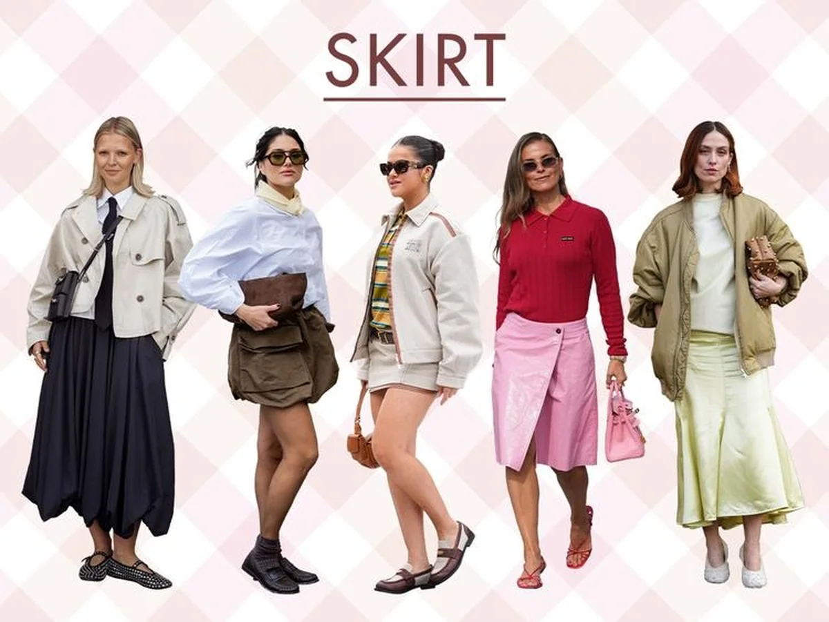 スカートの海外スナップ