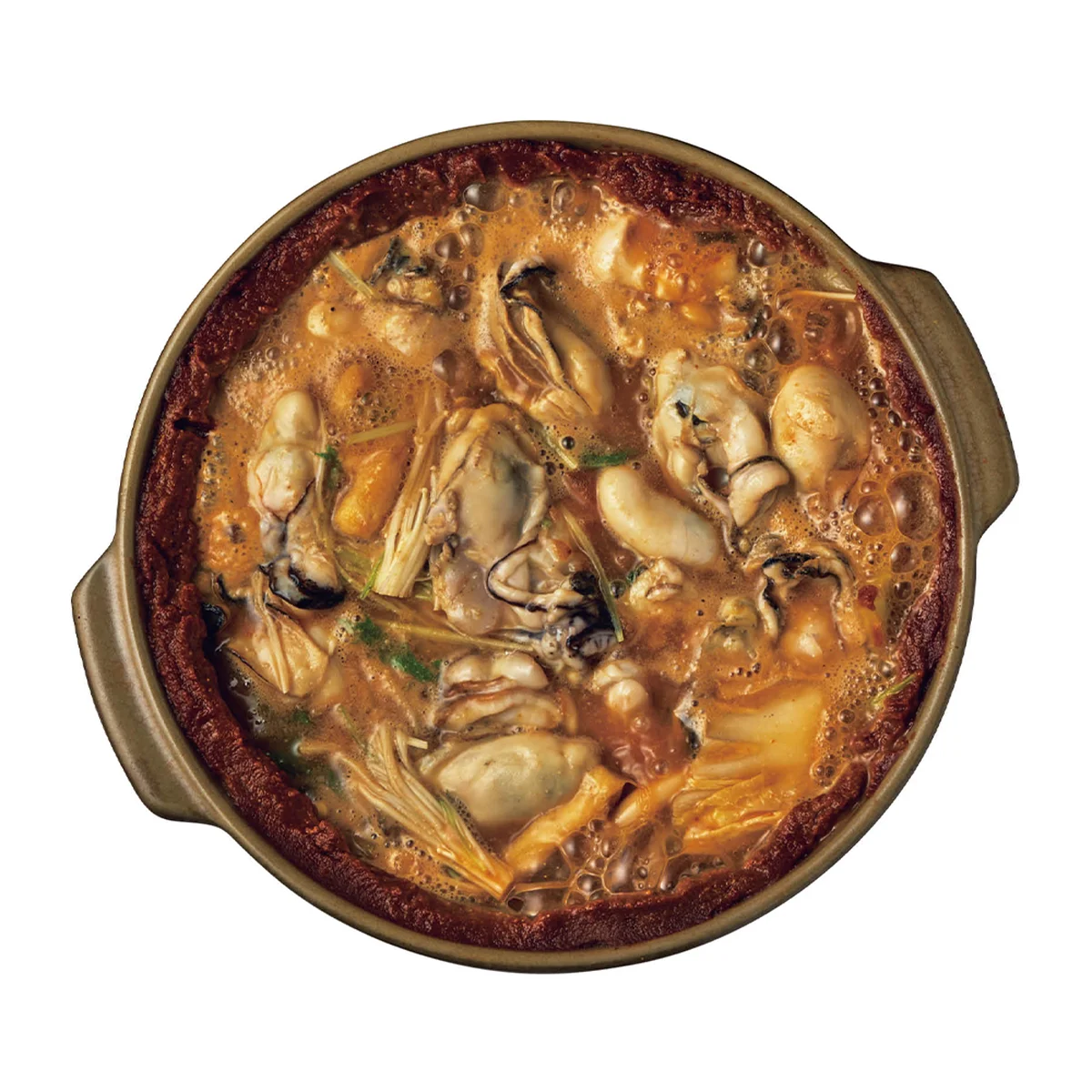 酒処玉善の「牡蠣土手鍋」