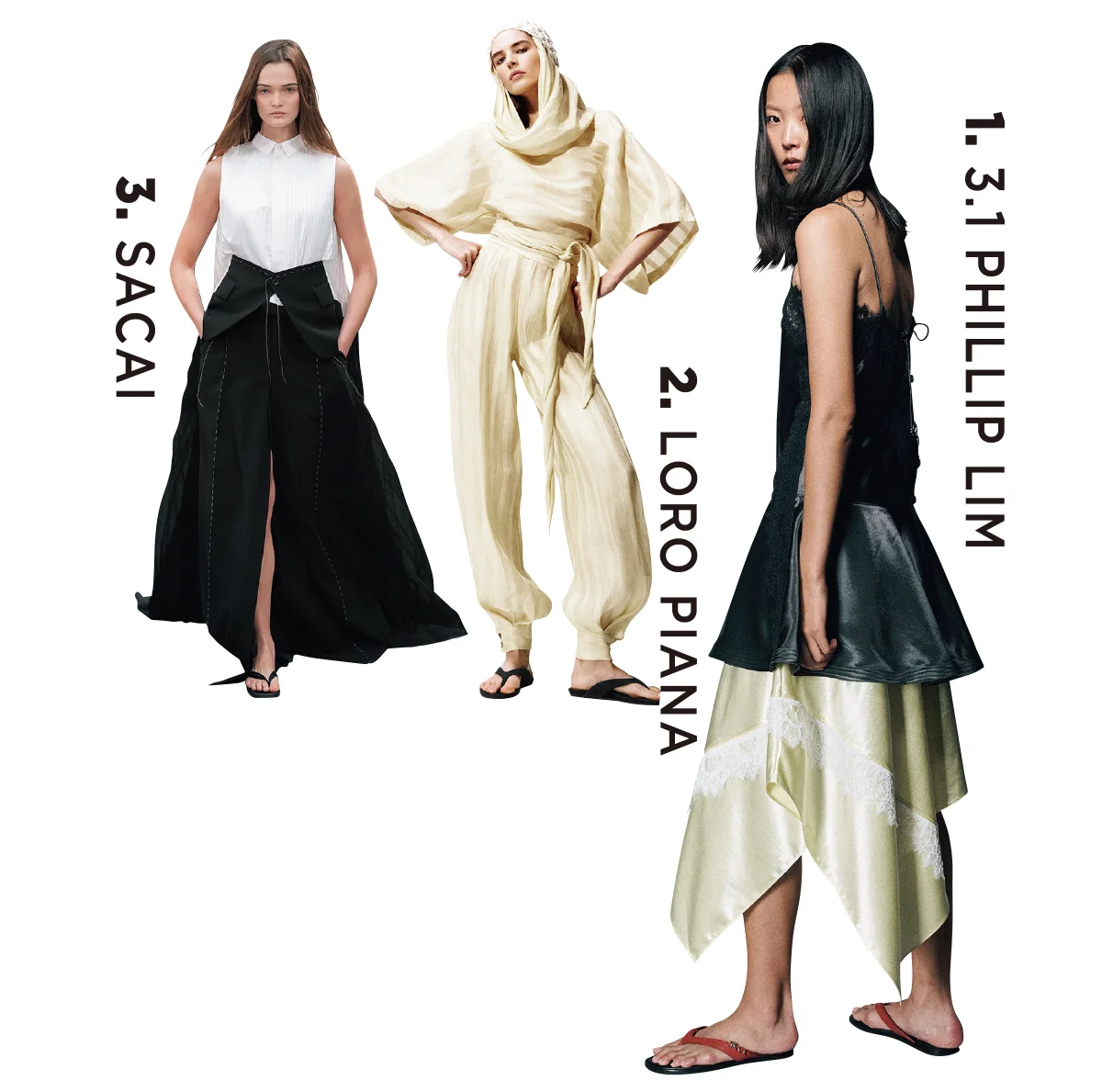 2026年春夏トレンドのフリップフロップ