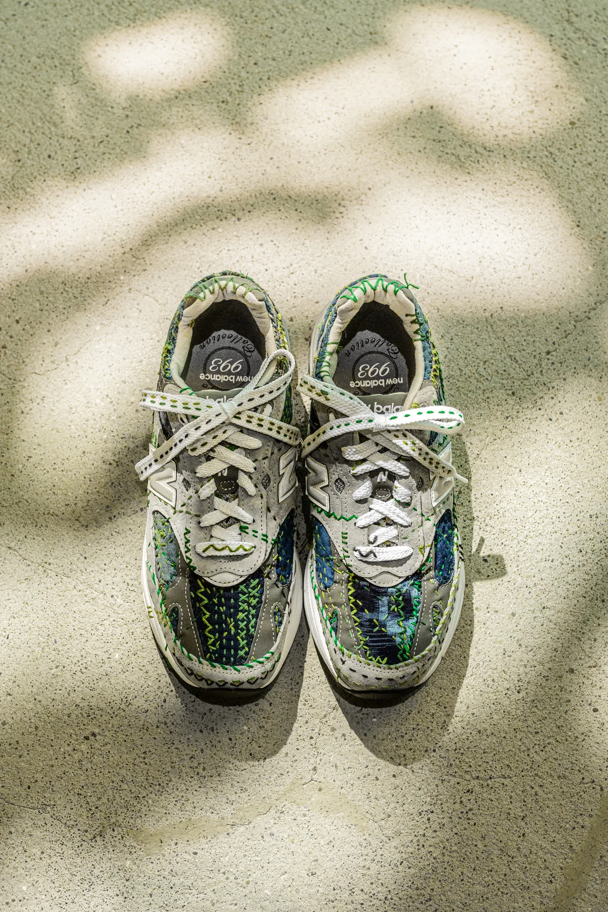 1 Hotel Tokyoとサシコギャルズのコラボ「刺し子」スニーカー