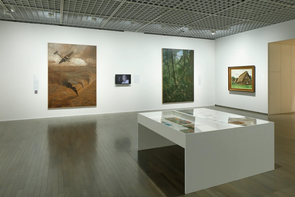 東京国立近代美術館 「コレクションを中心とした特集 記録をひらく 記憶をつむぐ」 会場風景