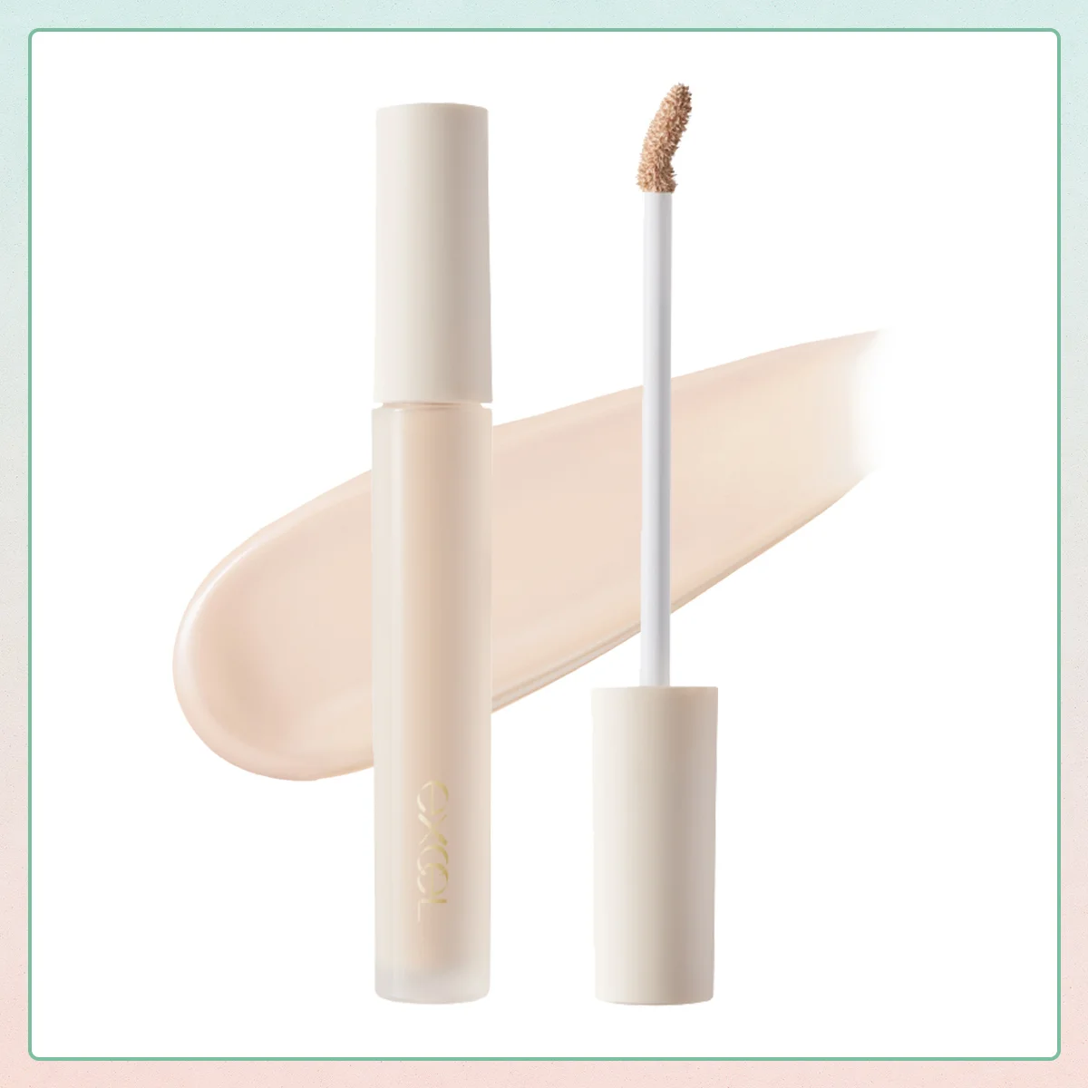 エクセル エシリアル セラムコンシーラー ER01の切り抜きとテクスチャー画像