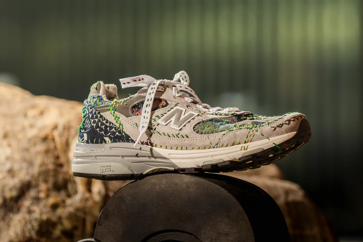 1 Hotel Tokyoとサシコギャルズのコラボ「刺し子」スニーカー