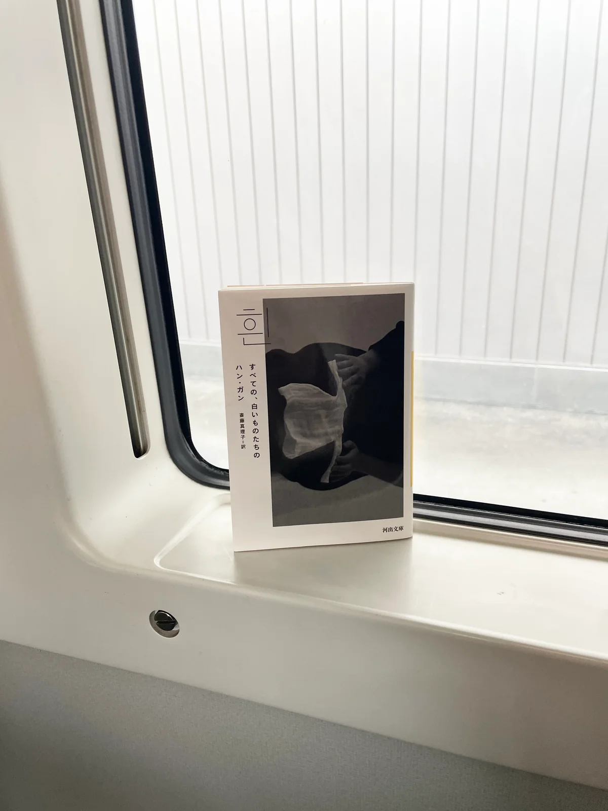 ハン・ガンの著書『すべての、白いものたちの』の写真