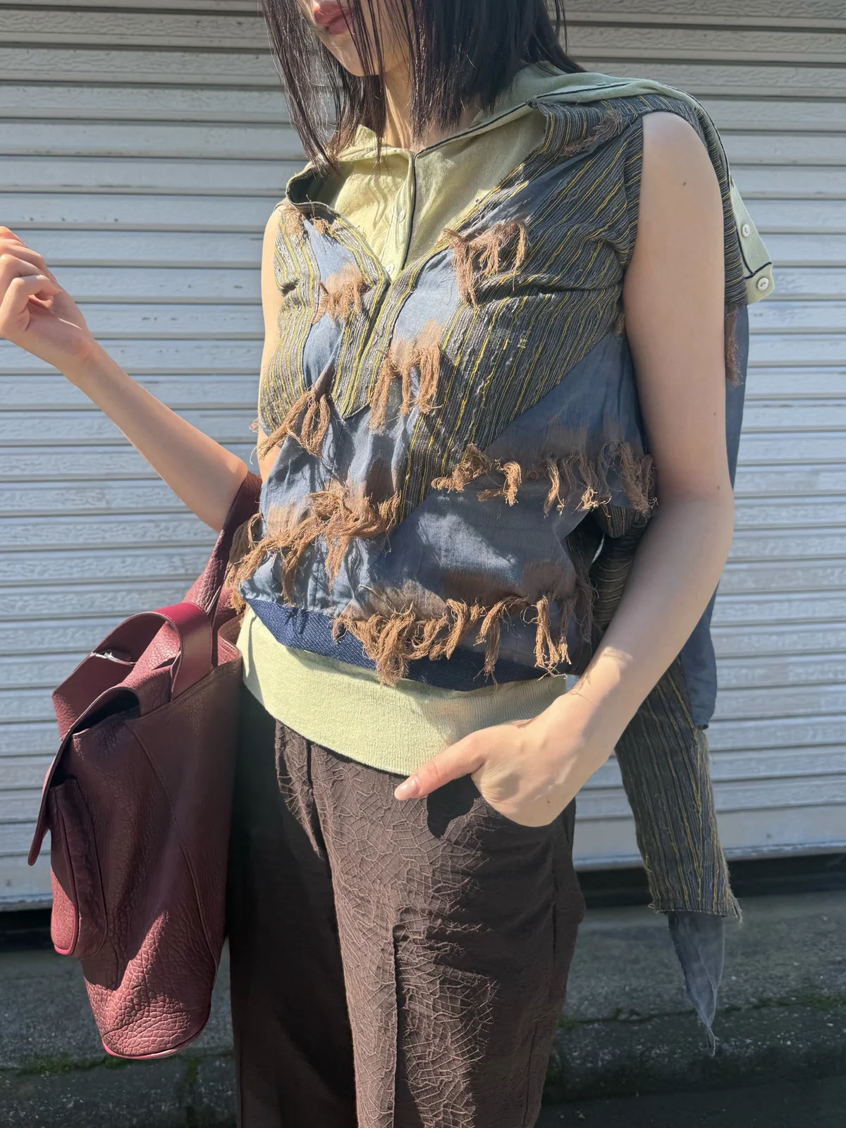 KIKO KOSTADINOV TOKYO スタッフ みのりさんが着用したシャツ