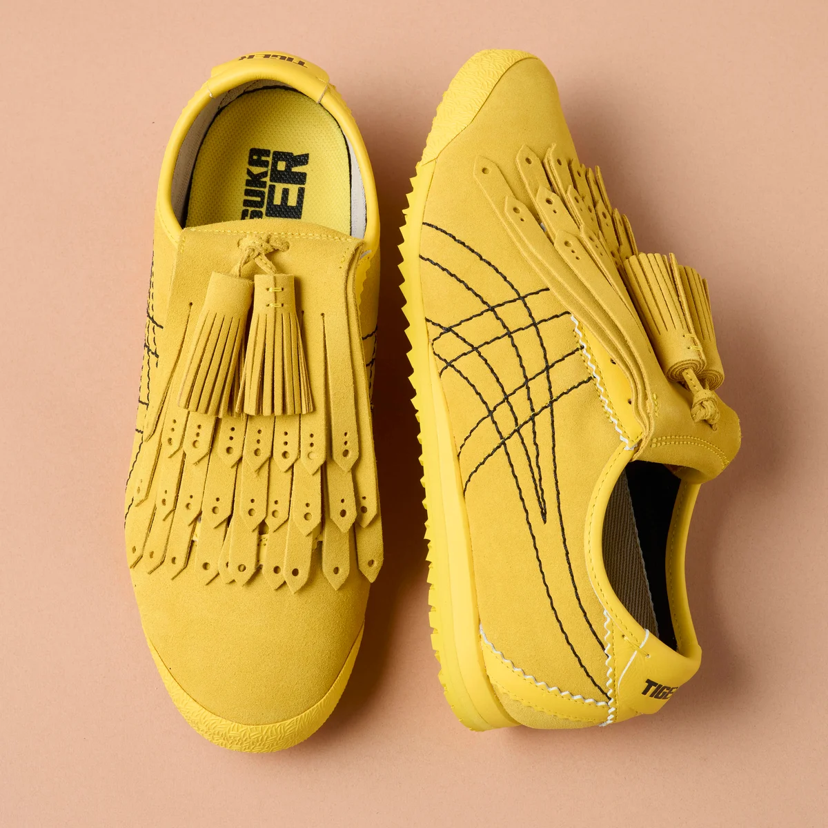 オニツカタイガーのスニーカー、「メキシコ 66 フリンジ」