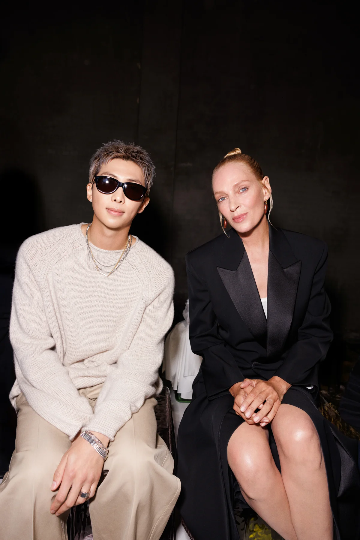 ボッテガ・ヴェネタ　2026年春夏コレクション　RM BTS　ユマ・サーマン