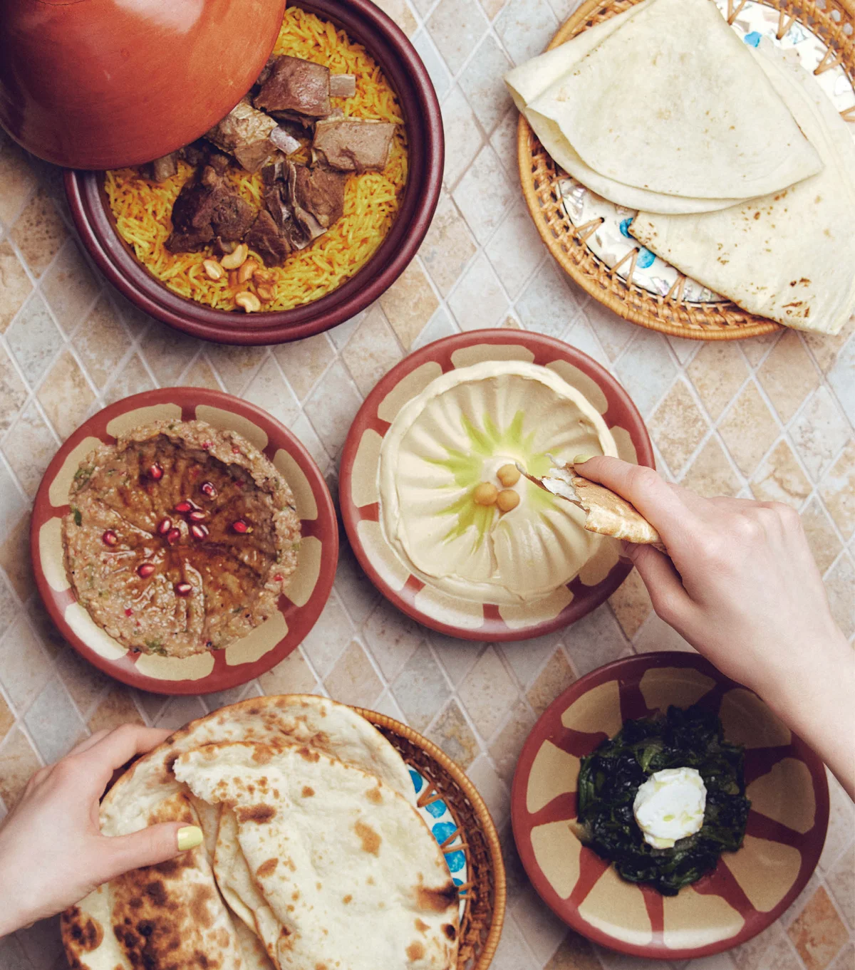 Middle Eastern Cuisine レストランスタイルで楽しむ中東料理