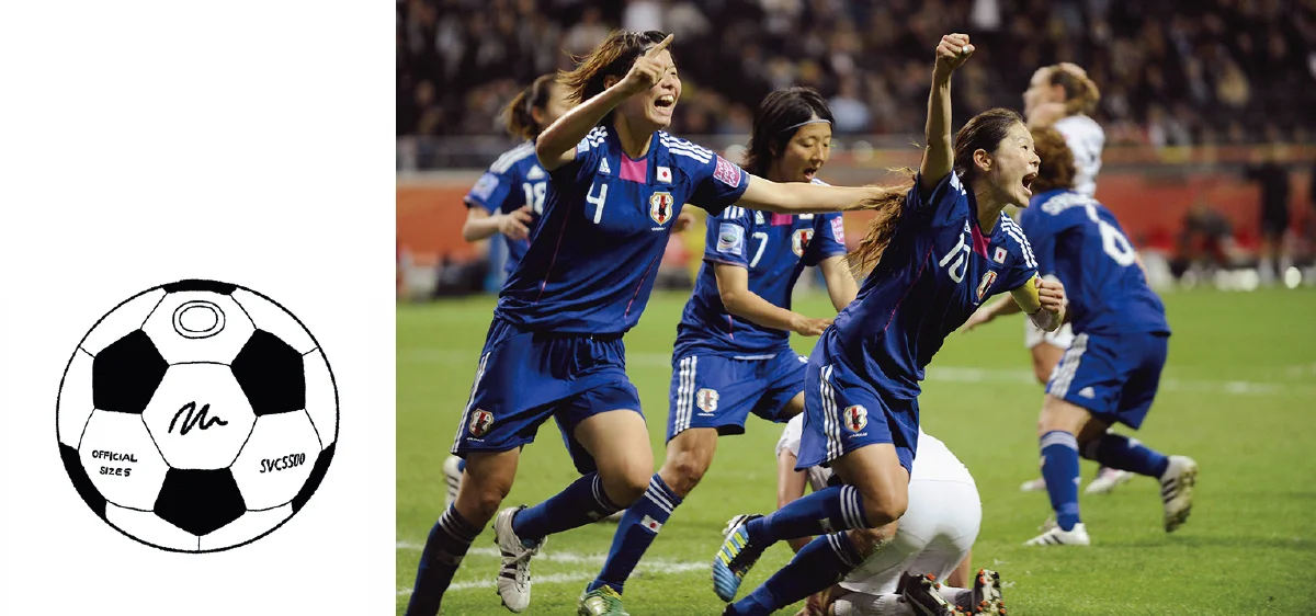 2011年女子W杯において、決勝戦延長後半。終了間際に澤さんが同点ゴールを決めた劇的瞬間！
