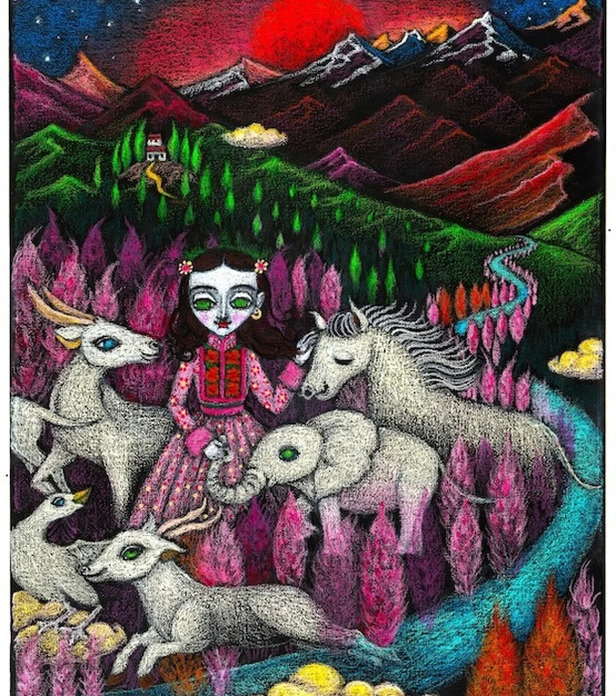 木から受ける智慧や愛を感じる新作絵画に注の画像_1