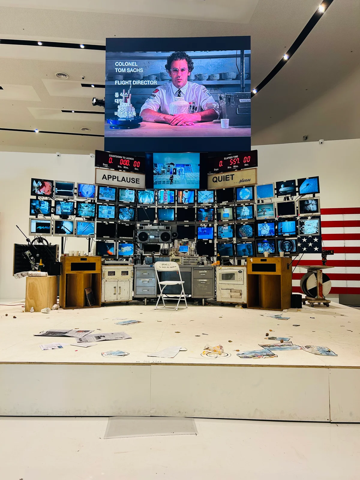韓国　ソウル　アート展　トム・サックス　Tom Sachs Space Program: Infinity