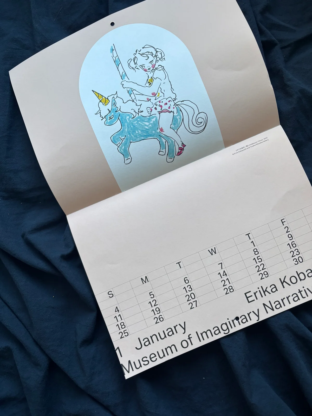 TABF Tokyo Art Book Fair 東京都現代美術館　ブックフェア　カレンダー