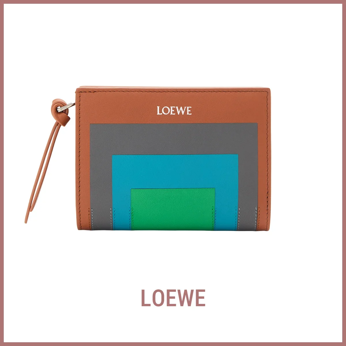 ロエベ　LOEWE　コンパクト ウォレット〈H8.5×W11.4×D3cm〉￥111,100