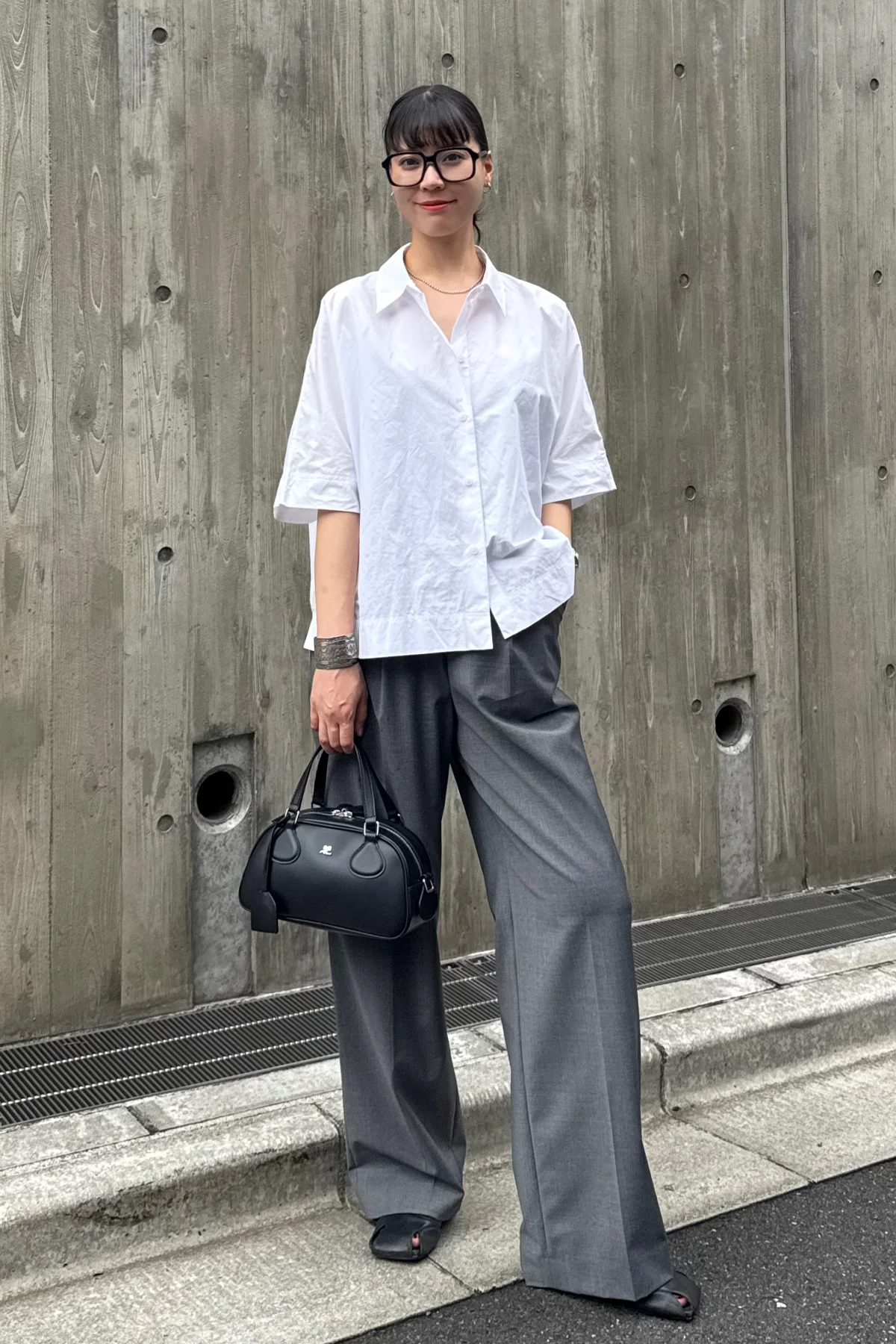 セルフスナップ　通勤服　ビオトープ　BIOTOP