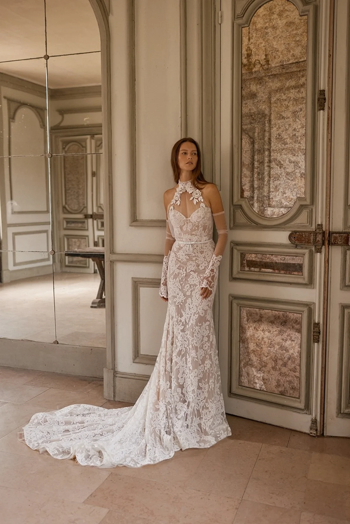 ドレス￥638,000（レンタル）／アイゼン スタイン ブライダル