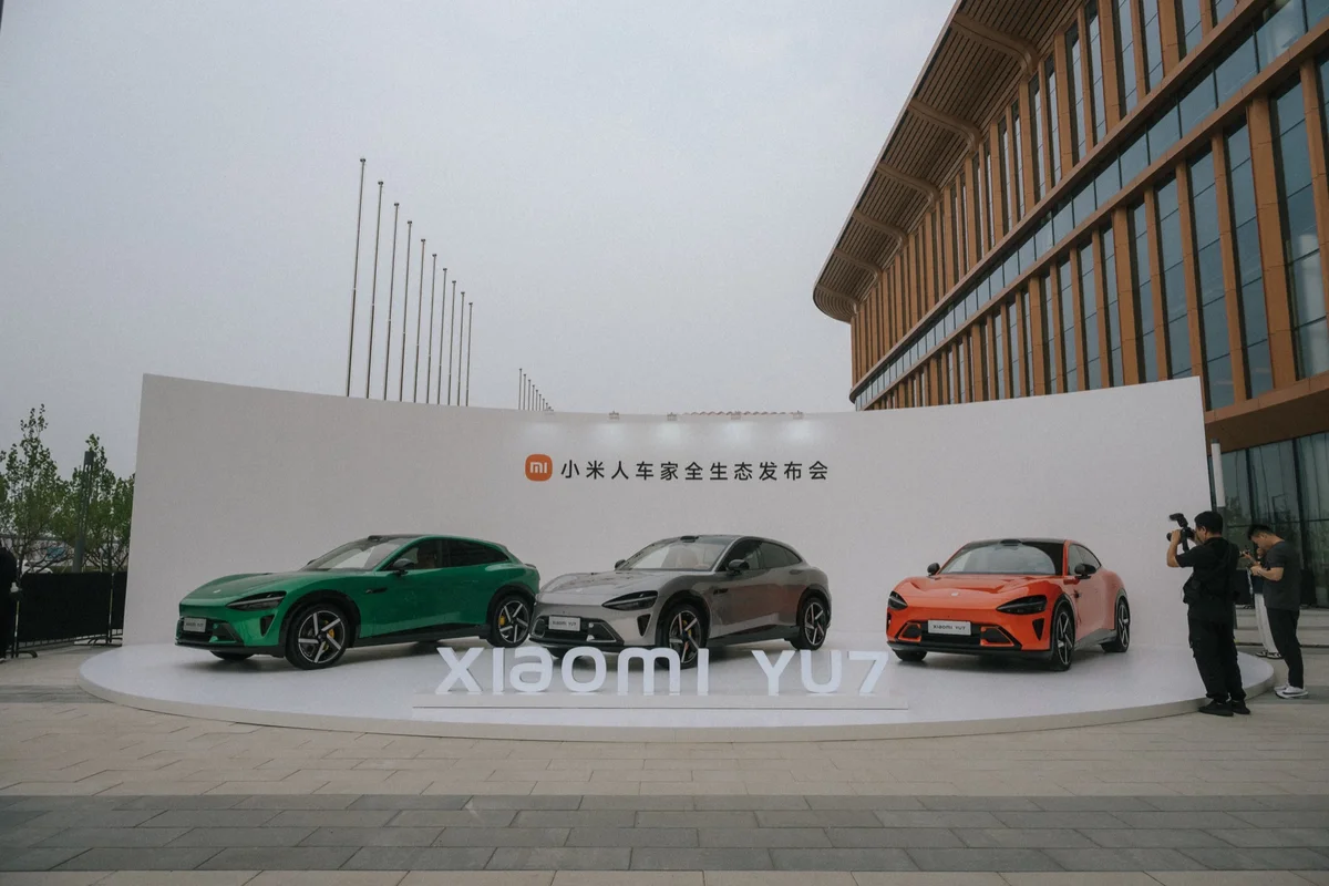 Xiaomiの新作SUV「YU7」