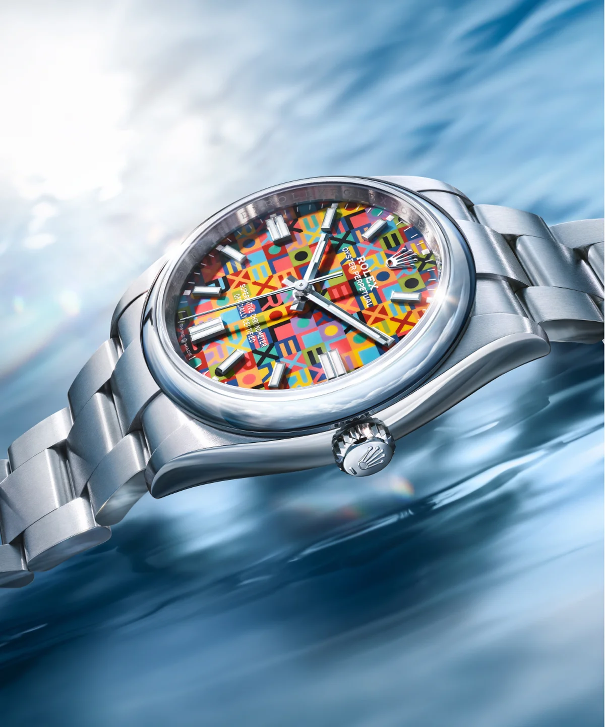 「オイスター パーペチュアル 36」ウォッチ〈オイスタースチール、自動巻、ケース径36mm〉¥996,600 ※予価、2026年春発売予定