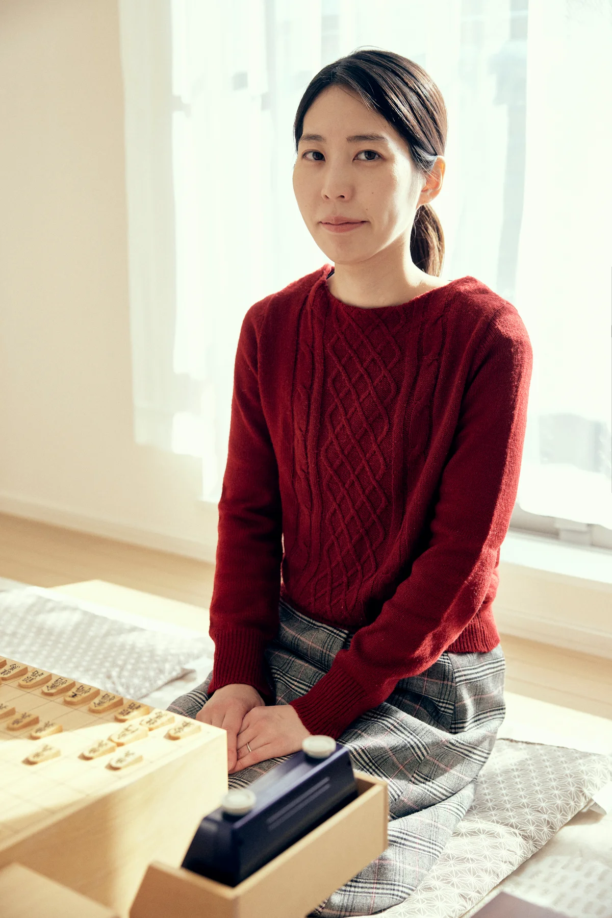 女流棋士の福間香奈さん