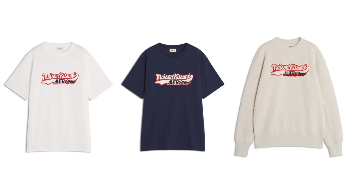 メゾン キツネ　オートリー　コラボレーション　コレクション　Tシャツ　スウェット