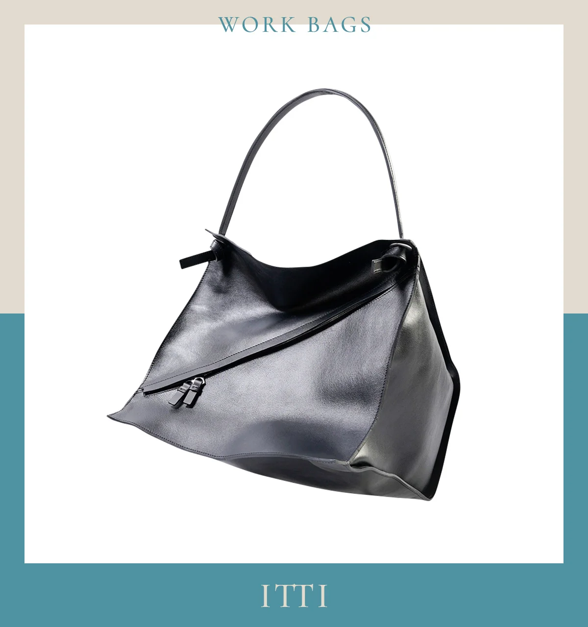 おしゃれ　通勤バッグ　レディース　イッチ　〈H29.3cm × W34.6cm × D34.6cm〉￥63,800