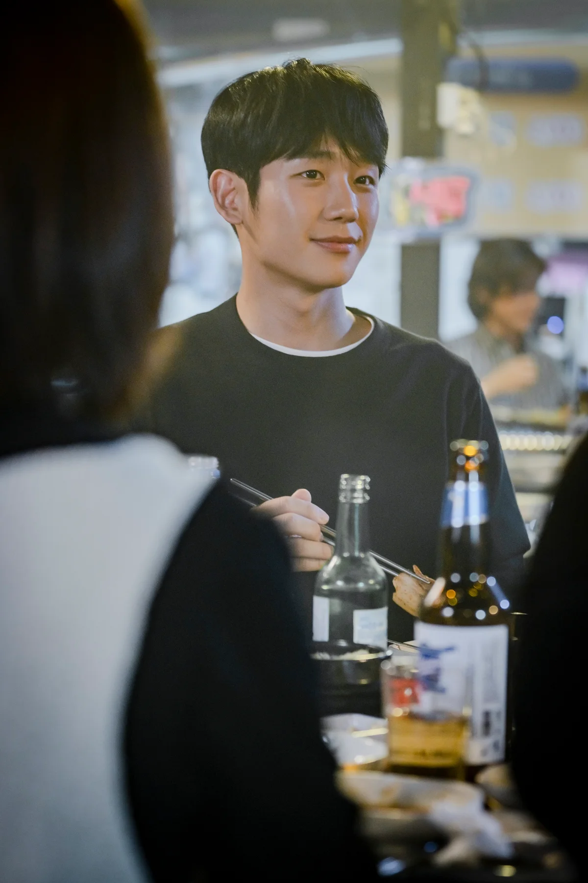 チョン・ヘイン　Netflix韓国ドラマ『ある春の夜に』の場面写真　韓国俳優