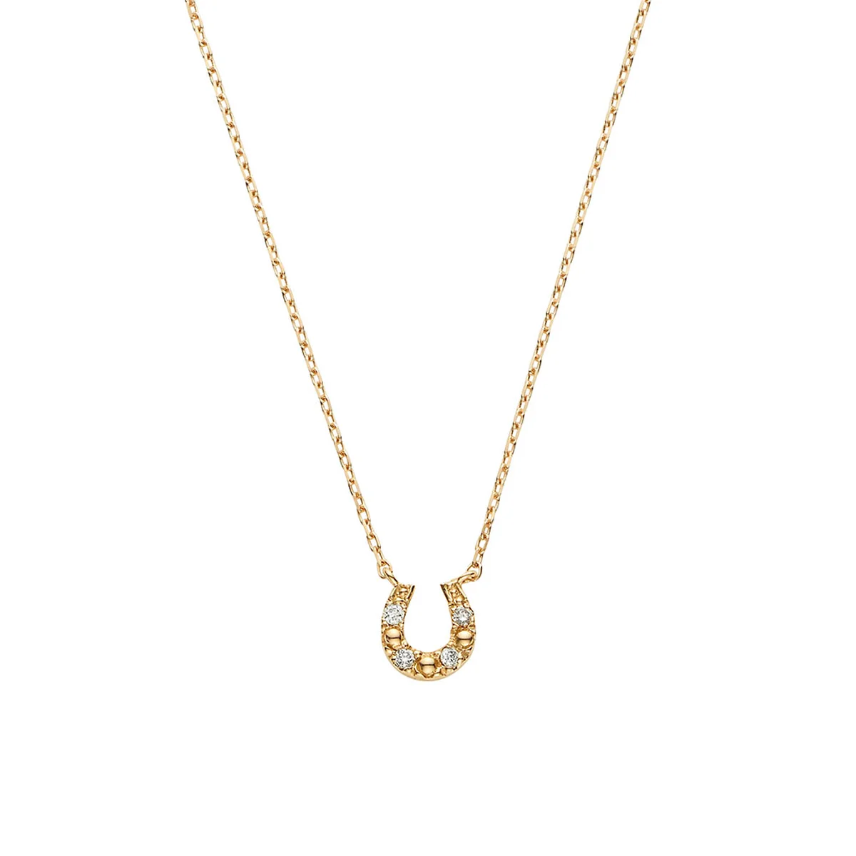 ネックレス〈K10YG、ダイヤモンド〉¥29,700