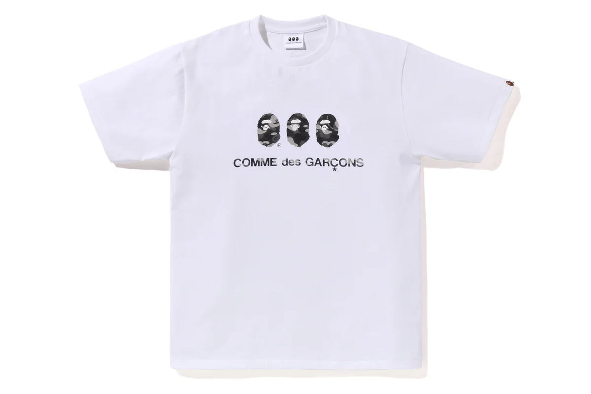 COMME des GARÇONS A BATHING APE® コラボレーション 大阪店限定 Tシャツ