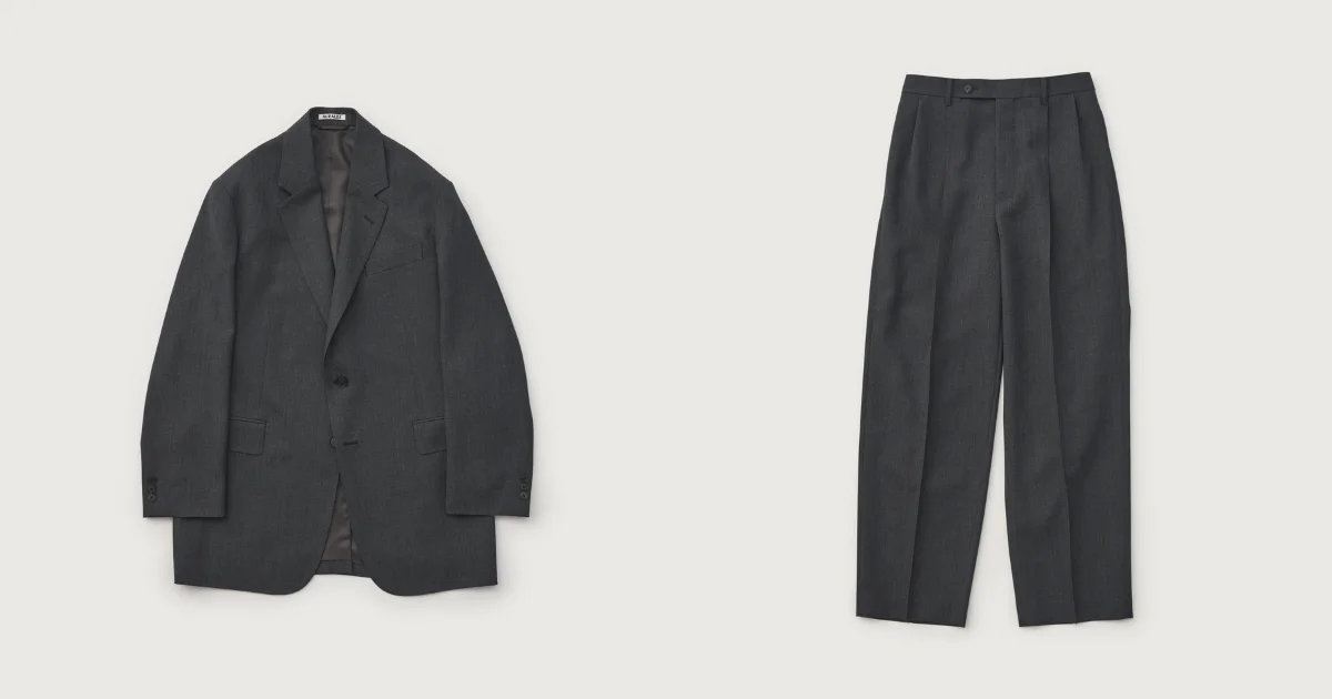 AURALEE オーラリー 阪急うめだ 直営店 ジャケット スラックス