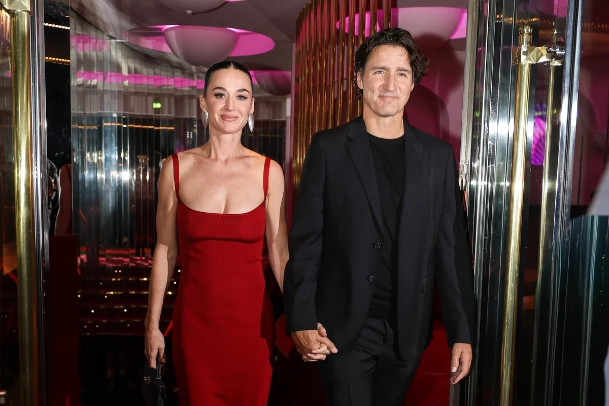 ケイティ・ペリー、ジャスティン・トルドー