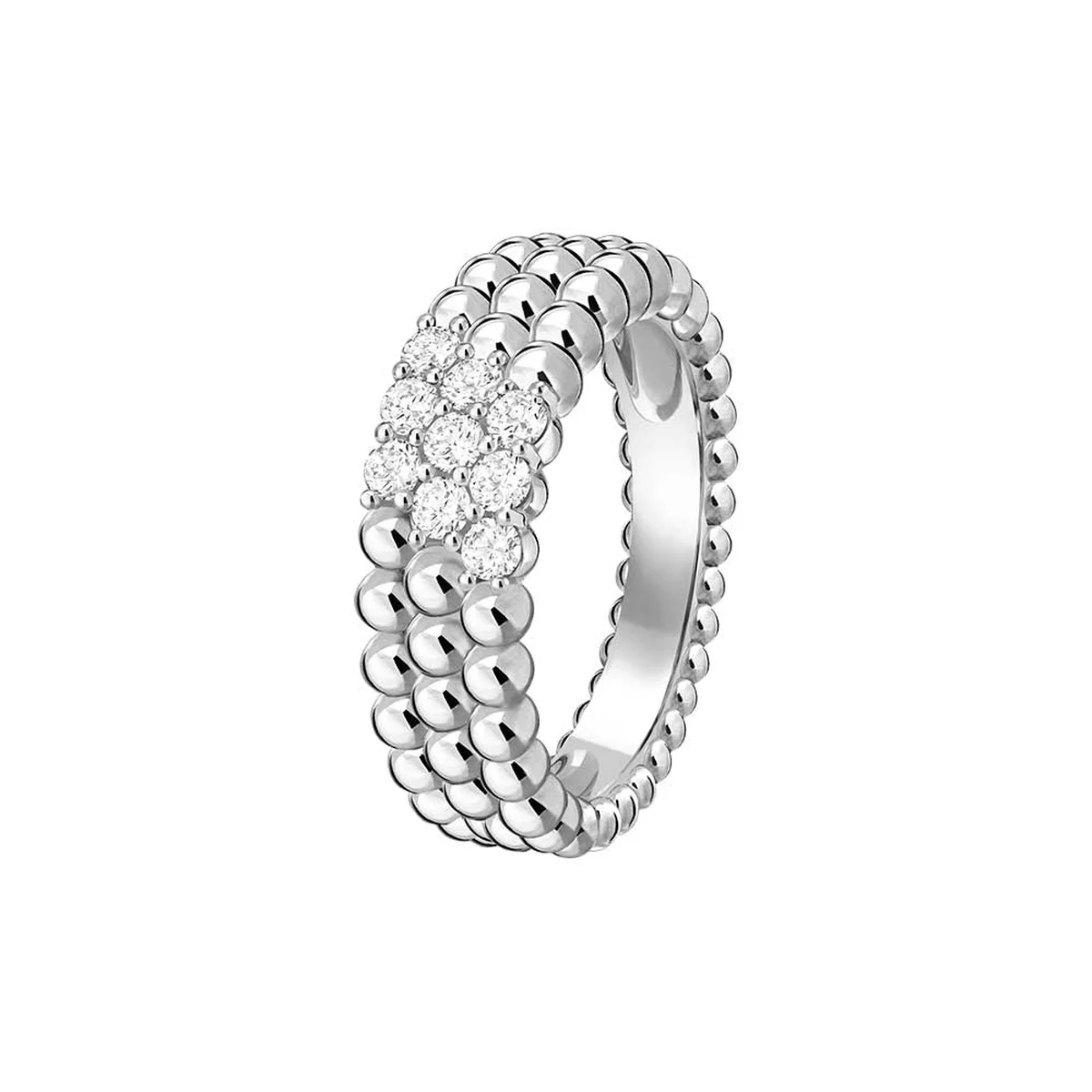 「ペルレ」リング〈WG、ダイヤモンド〉¥1,320,000 