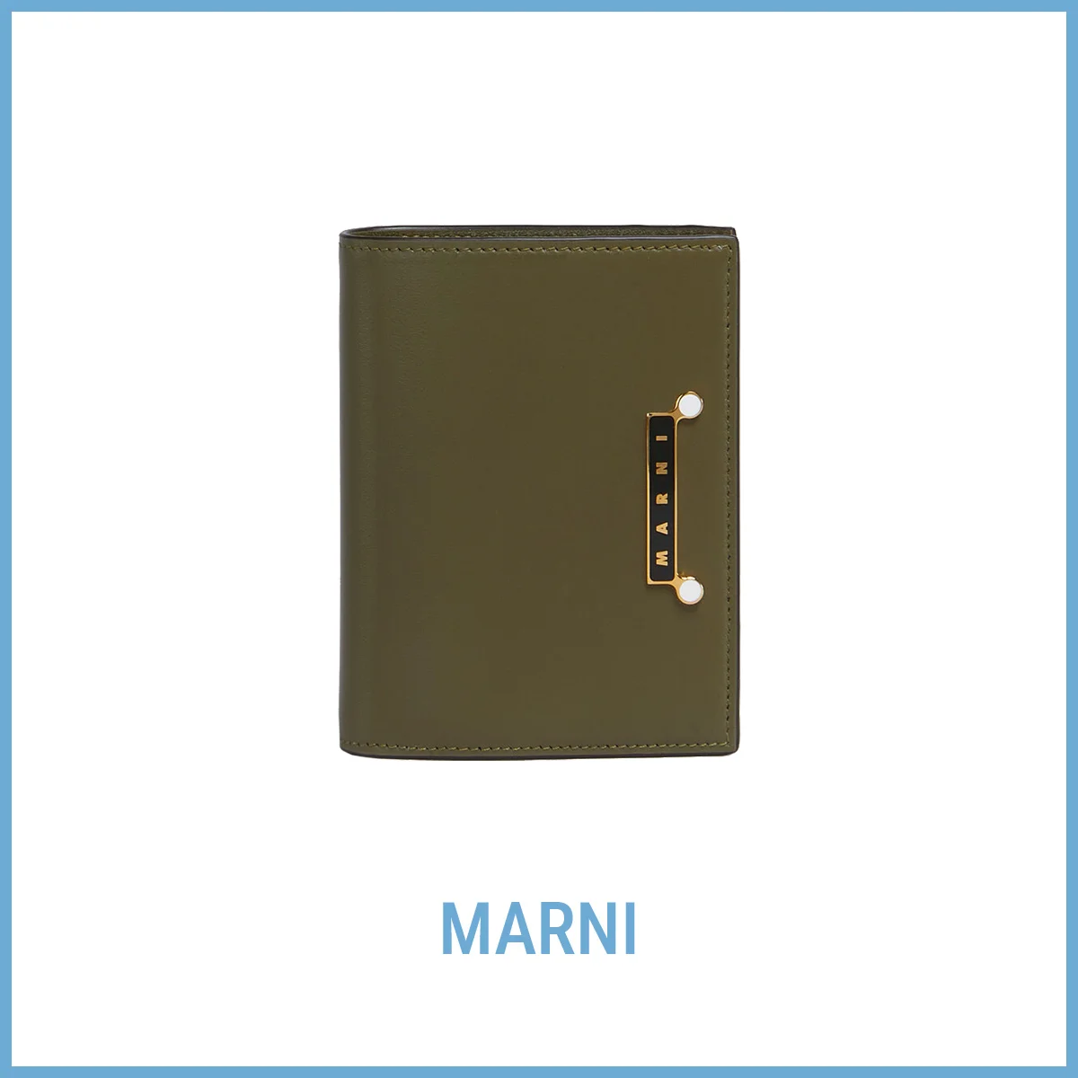 財布　マルニ　MARNI　「ENVELOPE 2つ折りウォレット」〈H11×W8×D2.5cm〉￥86,900